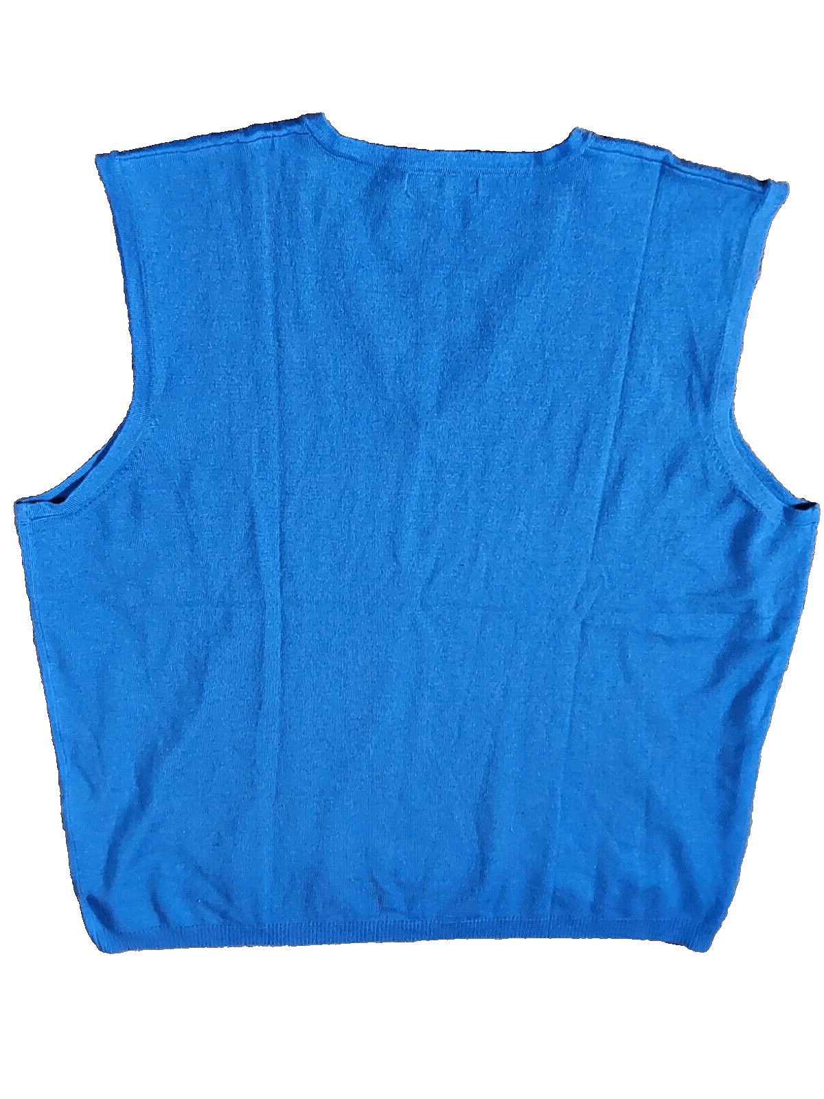 Affinity Apparel Clothing, Shoes & Accessories:Men:Men's Clothing:Sweaters AFFINITY APPAREL MEN'S SWEATER VESTS SLEEVELESS V-NECK KNIT ~ BLUE ~ NWOT