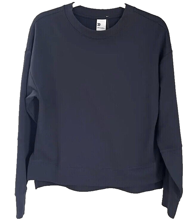 All in Motion Clothing, Shoes & Accessories:Women:Women's Clothing:Activewear:Hoodies & Sweatshirts All In Motion Women's French Terry Crewneck Sweatshirt Slate ~ Size Medium ~ NWT