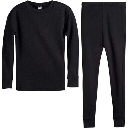 Arctic Hero Clothing, Shoes & Accessories:Kids:Boys:Boys' Clothing (Sizes 4 & Up):Underwear Arctic Hero Thermal Underwear Set Boys Waffle Knit Top and Long John Set ~ 8/10