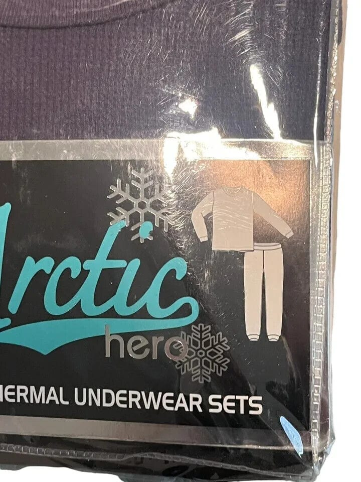 Arctic Hero Clothing, Shoes & Accessories:Kids:Boys:Boys' Clothing (Sizes 4 & Up):Underwear Arctic Hero Thermal Underwear Set Boys Waffle Knit Top and Long John Set ~ 8/10