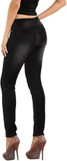 Brand: Lexi Clothing, Shoes & Accessories:Women:Women's Clothing:Jeans Lexi Women's Super Comfy Stretch Denim Skinny Jeans Black Style #XPS26122SK Sz 6