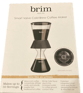 Brim Home & Garden:Kitchen, Dining & Bar:Small Kitchen Appliances:Coffee, Tea & Espresso Makers:Other Coffee, Tea & Espresso Makers Brim Smart Valve Cold Brew Coffee Maker 32 Servings ~ Brew like an Artisan ~ New