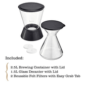 Brim Home & Garden:Kitchen, Dining & Bar:Small Kitchen Appliances:Coffee, Tea & Espresso Makers:Other Coffee, Tea & Espresso Makers Brim Smart Valve Cold Brew Coffee Maker 32 Servings ~ Brew like an Artisan ~ New