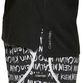 Calvin Klein Clothing, Shoes & Accessories:Women:Women's Clothing:Tops Calvin Klein Women's Black Soft Crew Neck Short Sleeve Graphic Logo Tee ~ XS NWT