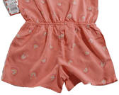 Cat & Jack Clothing, Shoes & Accessories:Baby:Baby & Toddler Clothing:One-Pieces Cat & Jack  Girls' Pink Rainbow Square Neck, Puff Sleeve Pockets ~ Size 4T ~ NWT