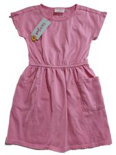 Cat & Jack Clothing, Shoes & Accessories:Kids:Girls:Girls' Clothing (Sizes 4 & Up):Dresses Cat & Jack Girls Size XS Pink Short Sleeve T-Shirt Dress with Pockets ~ NWT