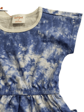 Cat & Jack Clothing, Shoes & Accessories:Kids:Girls:Girls' Clothing (Sizes 4 & Up):Dresses Cat & Jack Girls Size XS Short Sleeve T-Shirt Dress Pockets Tie Dye ~ Blue ~ NWT