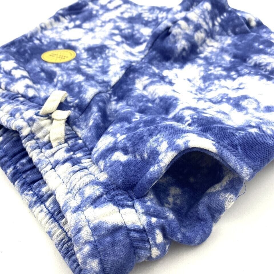 Cat & Jack Clothing, Shoes & Accessories:Kids:Girls:Girls' Clothing (Sizes 4 & Up):Shorts Cat & Jack Girls Blue Tie Dye Knit Pull-on Shorts, Drawstring, Pockets, Med. NWT