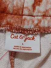 Cat & Jack Clothing, Shoes & Accessories:Kids:Girls:Girls' Clothing (Sizes 4 & Up):Shorts Cat & Jack Girls Copper Tie Dye Knit Pull-on Shorts, Drawstring, Pockets, Lg NWT