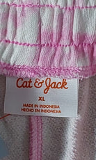 Cat & Jack Clothing, Shoes & Accessories:Kids:Girls:Girls' Clothing (Sizes 4 & Up):Shorts Cat & Jack Girls Pink & White Tie Dye Drawstring Shorts ~ NWT ~ Size XXL