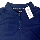 Cat & Jack Clothing, Shoes & Accessories:Kids:Girls:Girls' Clothing (Sizes 4 & Up):Uniforms Cat & Jack Girls' School Uniforms Short Sleeve Polo ~ Navy ~ XXL (18) ~ NWT