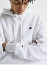 Champion Clothing, Shoes & Accessories:Men:Men's Clothing:Activewear:Hoodies & Sweatshirts CHAMPION Men XS Reverse Weave Hoodie White w/Side Gussets (GF68 Y06145 WHC) NWT