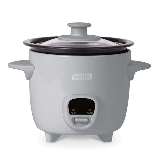 DASH Home & Garden:Kitchen, Dining & Bar:Small Kitchen Appliances:Rice Cookers Dash DRCM200RMGY04 Mini Rice Cooker/Steamer with Removable Nonstick Pot - Grey