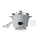 DASH Home & Garden:Kitchen, Dining & Bar:Small Kitchen Appliances:Rice Cookers Dash DRCM200RMGY04 Mini Rice Cooker/Steamer with Removable Nonstick Pot - Grey