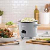 DASH Home & Garden:Kitchen, Dining & Bar:Small Kitchen Appliances:Rice Cookers Dash DRCM200RMGY04 Mini Rice Cooker/Steamer with Removable Nonstick Pot - Grey