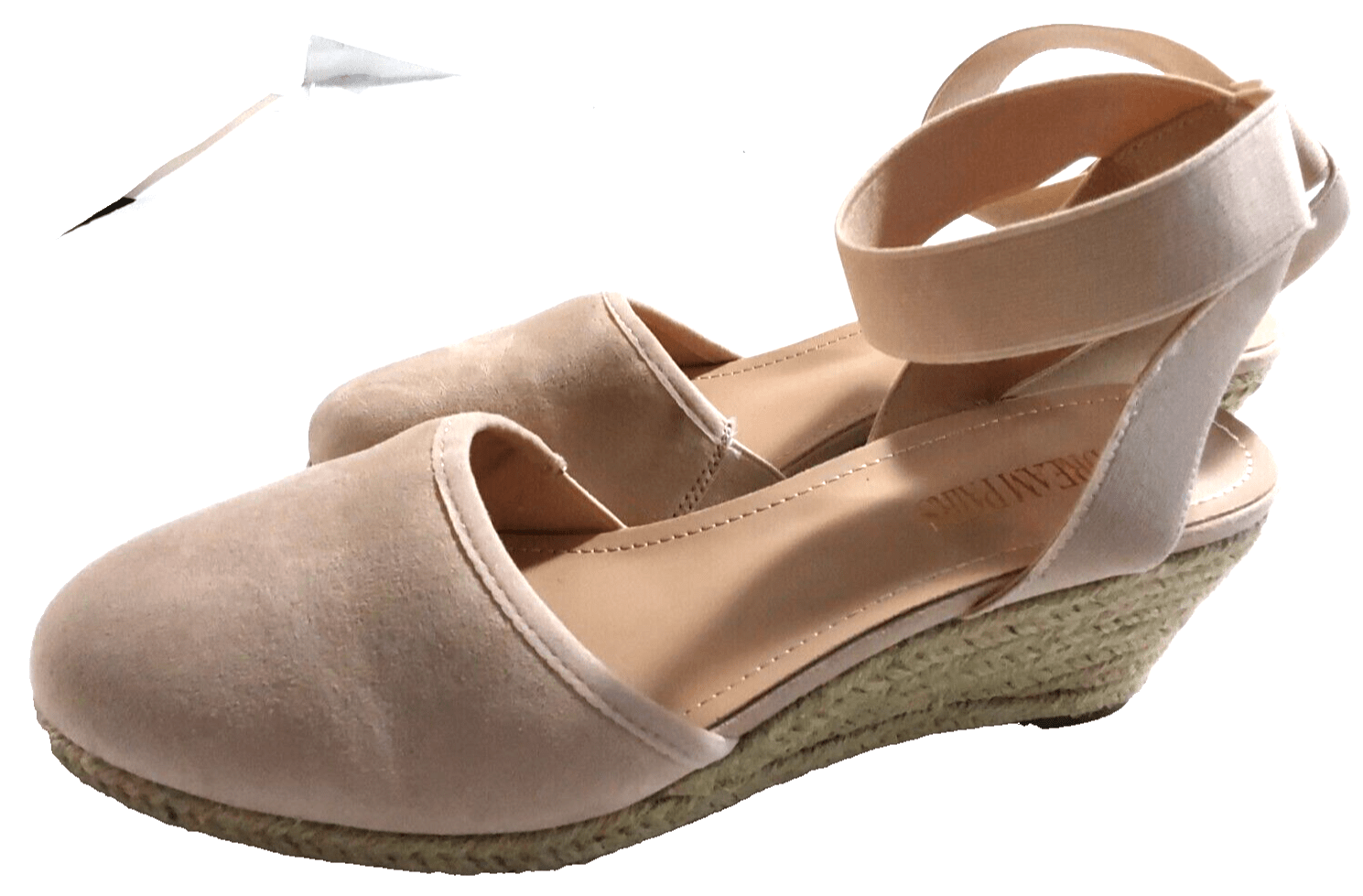 Dream Pairs Clothing, Shoes & Accessories:Women:Women's Shoes:Sandals Dream Pairs Women Sz 10 Espadrille Wedge Sandals Elastic Ankle Strap Close Toe