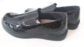 Drew Clothing, Shoes & Accessories:Women:Women's Shoes:Comfort Shoes DREW Womens Slip-on Black Patent Embossed Leather Loafers ~ size 7WW ~ New