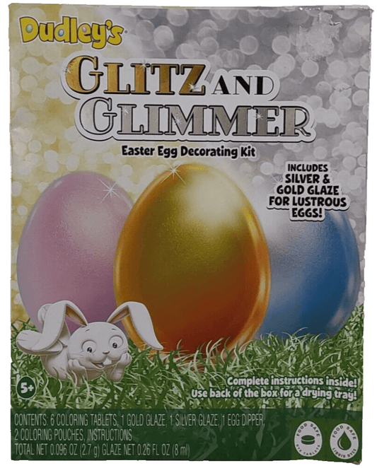 Dudley's Collectibles:Holiday & Seasonal:Other Holiday Collectibles Dudley's Glitz & Glimmer Easter Egg Decorating Kit, Craft Kits, 1 Box