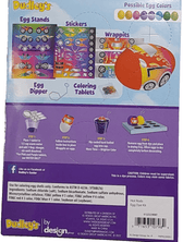 Dudleys Home & Garden:Holiday & Seasonal Décor:Table Décor DUDLEY'S Hot Rods Easter Egg Decorating Kits ~ Egg Racing Cars ~ 2 Boxes ~ New