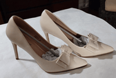 Ebynue Clothing, Shoes & Accessories:Women:Women's Shoes:Heels EBYNUE Women's Nude Pumps, Pointed Closed Toe, High Heels (4 Inch) ~ Sz 9 ~ New