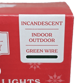 Holiday Time Home & Garden:Holiday & Seasonal Décor:String Lights Holiday Time 100-Count Green Incandescent Mini Lights for the Holiday ~ New