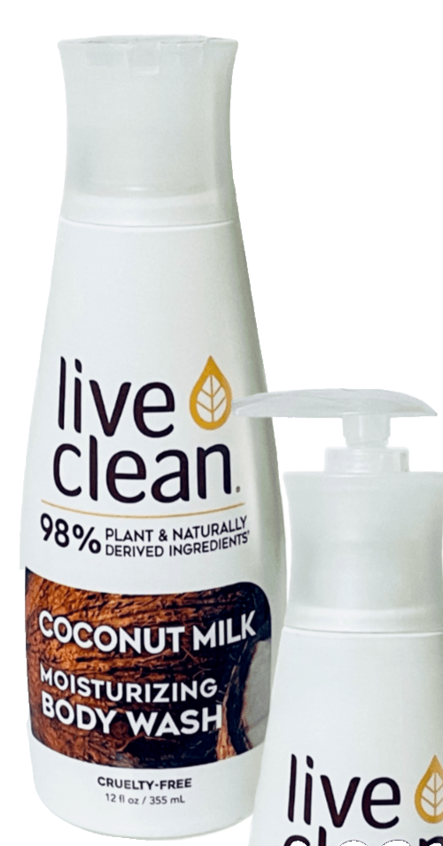 LIVE CLEAN Health & Beauty:Bath & Body:Bath & Body Mixed Items Live Clean Body Wash ~ Vegan ~ 98% Plant & Naturally Derived Ingredients ~ 12 oz