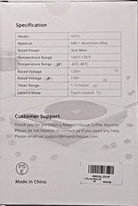 Maestri House Home & Garden:Kitchen, Dining & Bar:Small Kitchen Appliances:Burners & Hot Plates Maestri House Electric Coffee Warmer w/9 Temperature Settings, 1-12 Hr Timer New