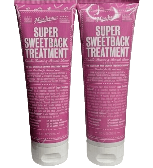 Miss Jessie's Health & Beauty:Hair Care & Styling:Styling Products Miss Jessie's 2-Pack Super Sweetback Treatment - Hair Growth Treatment 8.5 fl oz