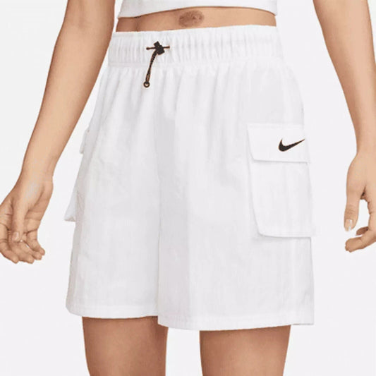 Nike Clothing, Shoes & Accessories:Women:Women's Clothing:Activewear:Activewear Shorts Nike Sportswear Essential Women's Nylon High-Rise Drawstring Shorts Size XL~ NWT