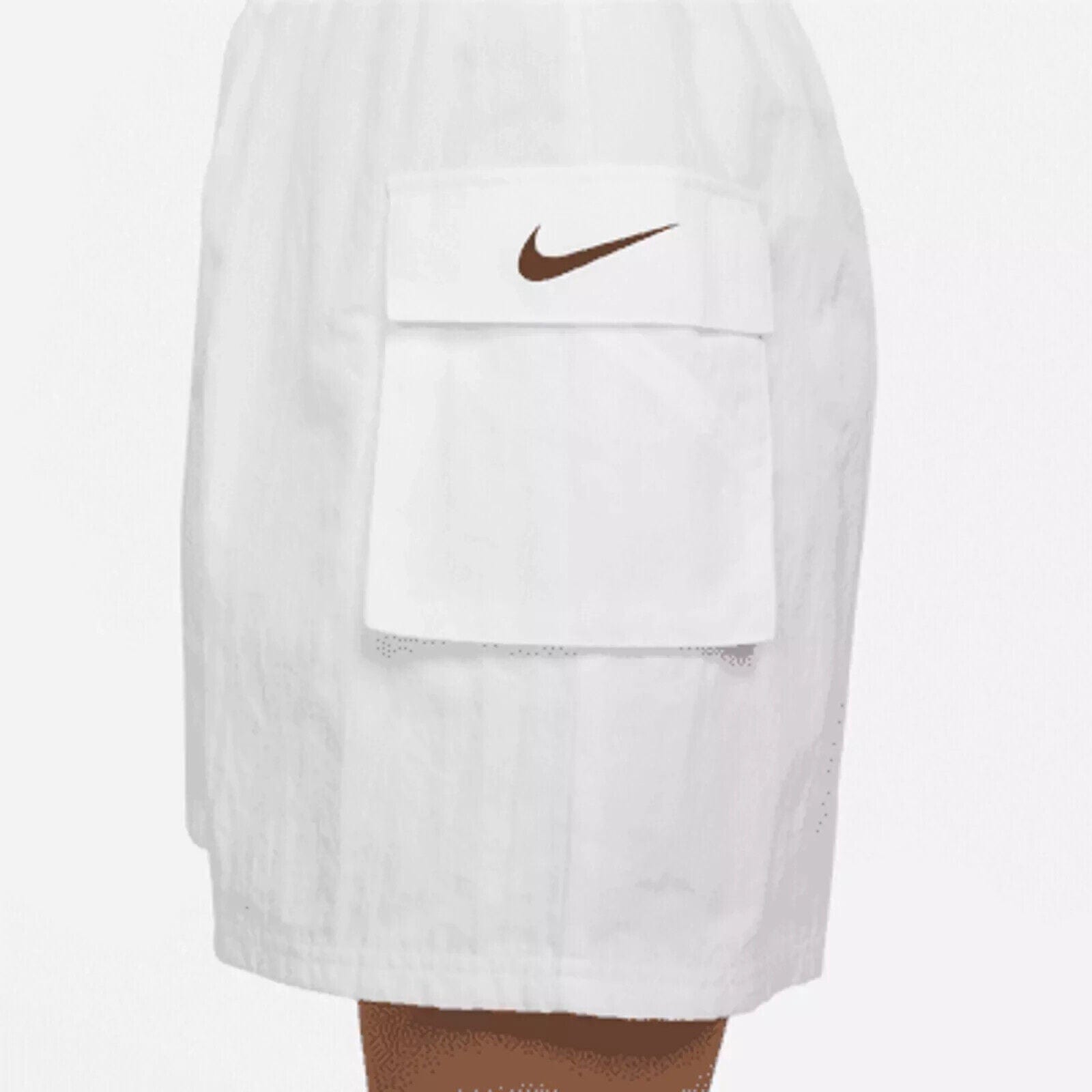 Nike Clothing, Shoes & Accessories:Women:Women's Clothing:Activewear:Activewear Shorts Nike Sportswear Essential Women's Nylon High-Rise Drawstring Shorts Size XL~ NWT