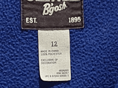 OshKosh B’gosh Clothing, Shoes & Accessories:Kids:Boys:Boys' Clothing (Sizes 4 & Up):Outerwear VTG OSHKOSH B'GOSH Boy's Fleece Jacket Blue/Gray Full Zip, School, Outdoor SZ 12