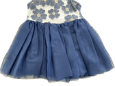 Pippa & Julie Clothing, Shoes & Accessories:Baby:Baby & Toddler Clothing:Dresses Pippa & Julie 2PC Dress Denim Appliqued Top Tulle Skirt Diaper Cover 12 M  ~ NWT