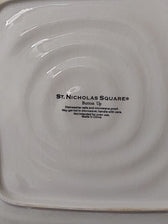 St Nicholas Square Home & Garden:Kitchen, Dining & Bar:Dinnerware & Serveware:Plates St. Nicholas Square Button Up 4 Salad Plates (8.5