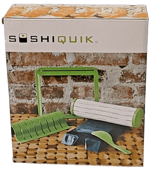 sushi quick Home & Garden:Kitchen, Dining & Bar:Kitchen Tools & Gadgets:Other Kitchen Tools & Gadgets SushiQuik Sushi Making Kit including Roll Cutter, Rice Paddle and Rice Frame NEW