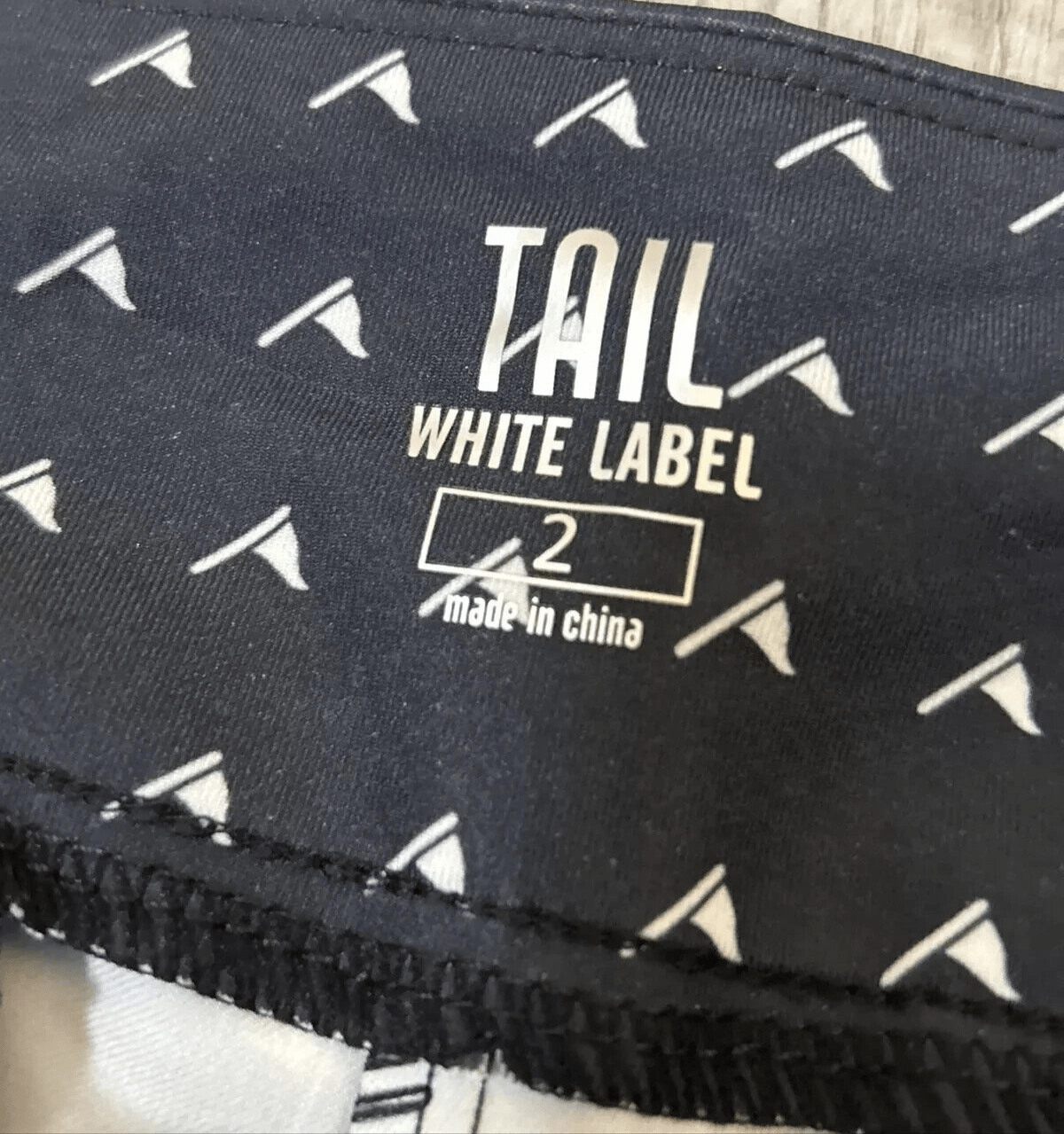 Tail Clothing, Shoes & Accessories:Women:Women's Clothing:Shorts Tail White Label Women Shorts Sz 2 Black "In for the Win'" Pull-on, Pockets NWOT