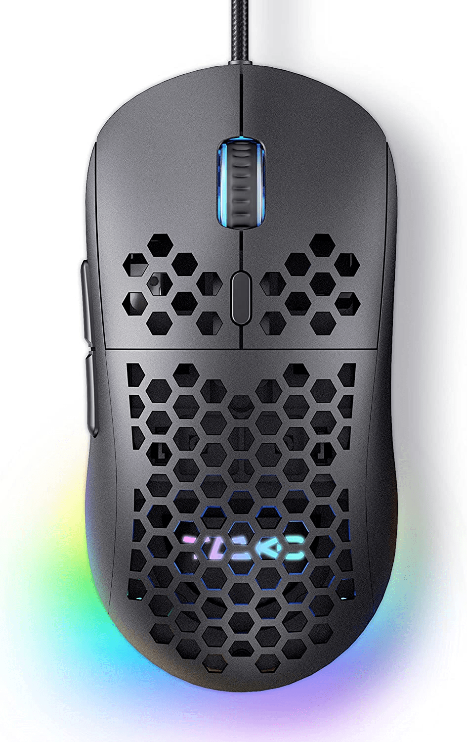 TMKB Computers/Tablets & Networking:Keyboards, Mice & Pointers:Mice, Trackballs & Touchpads TMKB Falcon M1 SE Matte Black Ultralight Honeycomb Gaming Mouse RGB 16.8M ~ New