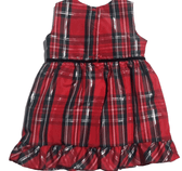 Wonder Nation Clothing, Shoes & Accessories:Baby:Baby & Toddler Clothing:Outfits & Sets Lot of  2  Wonder Nation Red Plaid & Black Velvet Top  2T/24M Dresses  ~  Used