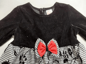 Wonder Nation Clothing, Shoes & Accessories:Baby:Baby & Toddler Clothing:Outfits & Sets Lot of  2  Wonder Nation Red Plaid & Black Velvet Top  2T/24M Dresses  ~  Used