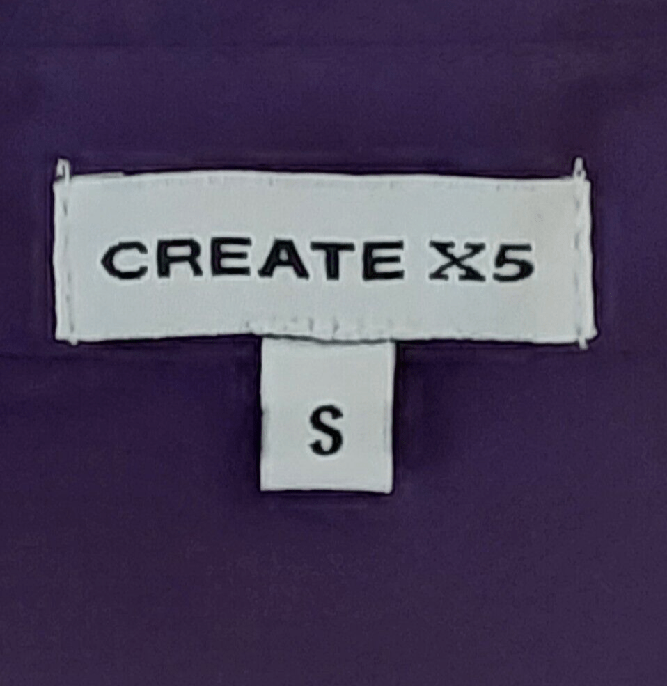 Younique; Create X5 Clothing, Shoes & Accessories:Women:Women's Clothing:Tops 2 X Small Womens Tops Younique Floral Cotton & Create X5 Purple Cotton Blend NEW