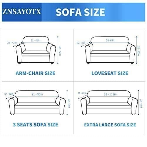 ZNSAYOTX Home & Garden:Furniture:Slipcovers ZNSAYOTX 1-Piece Jacquard Chair Slipcover Polyester/Spandex for Living Room~ New