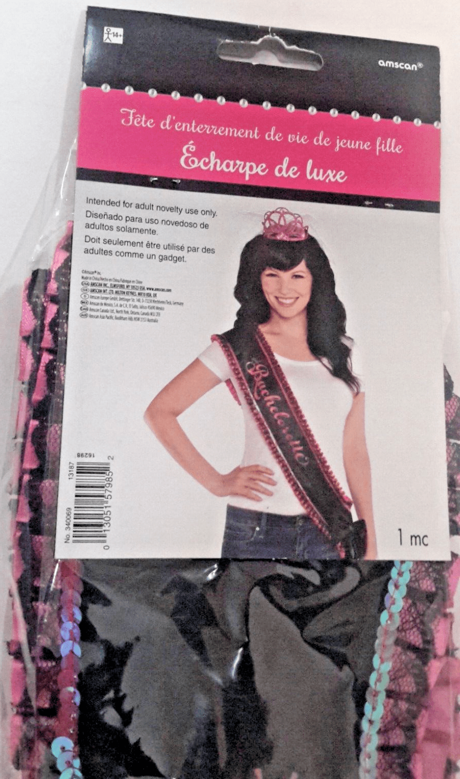 Amscan Home & Garden:Greeting Cards & Party Supply:Other Gift & Party Supplies Amscan Bachelorette Party Deluxe Sash ~ 1 Count ~ New!