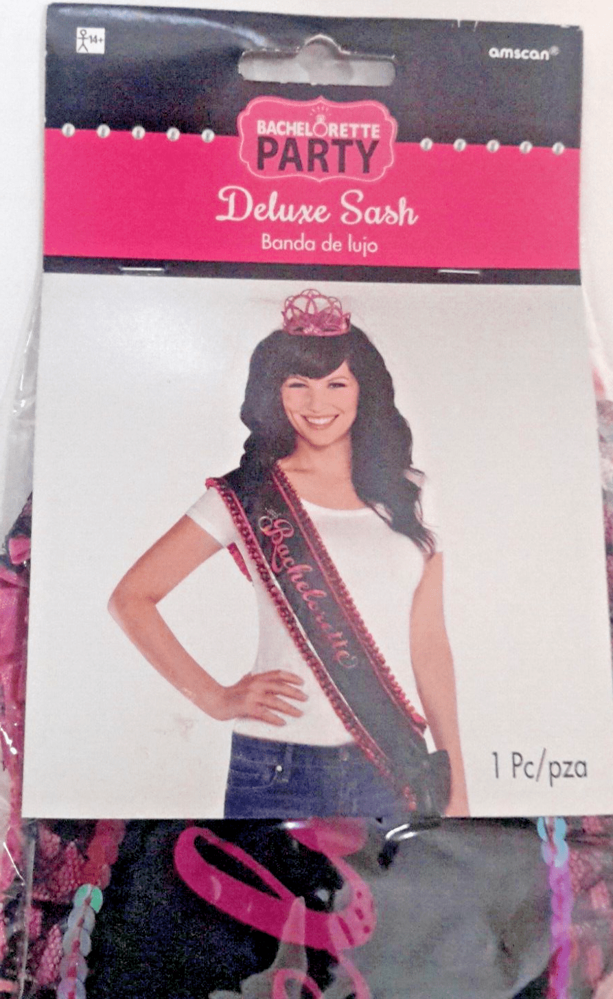 Amscan Home & Garden:Greeting Cards & Party Supply:Other Gift & Party Supplies Amscan Bachelorette Party Deluxe Sash ~ 1 Count ~ New!