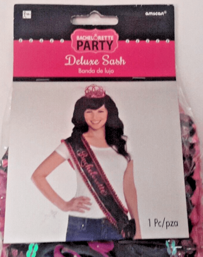 Amscan Home & Garden:Greeting Cards & Party Supply:Other Gift & Party Supplies Amscan Bachelorette Party Deluxe Sash ~ 1 Count ~ New!