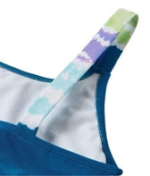 Art Class Clothing, Shoes & Accessories:Kids:Girls:Girls' Clothing (Sizes 4 & Up):Swimwear Art Class Girl's Size XS 3-Piece Bathing Suit Blue, Purple, Green Tye Dye ~ NWT