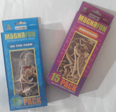 Bendon Toys & Hobbies:Preschool Toys & Pretend Play:Wooden & Handcrafted Toys Magna Fun Wooden Magnetic Pieces ~ On the Farm/Dinosaurs ~ 1 Set ~  New