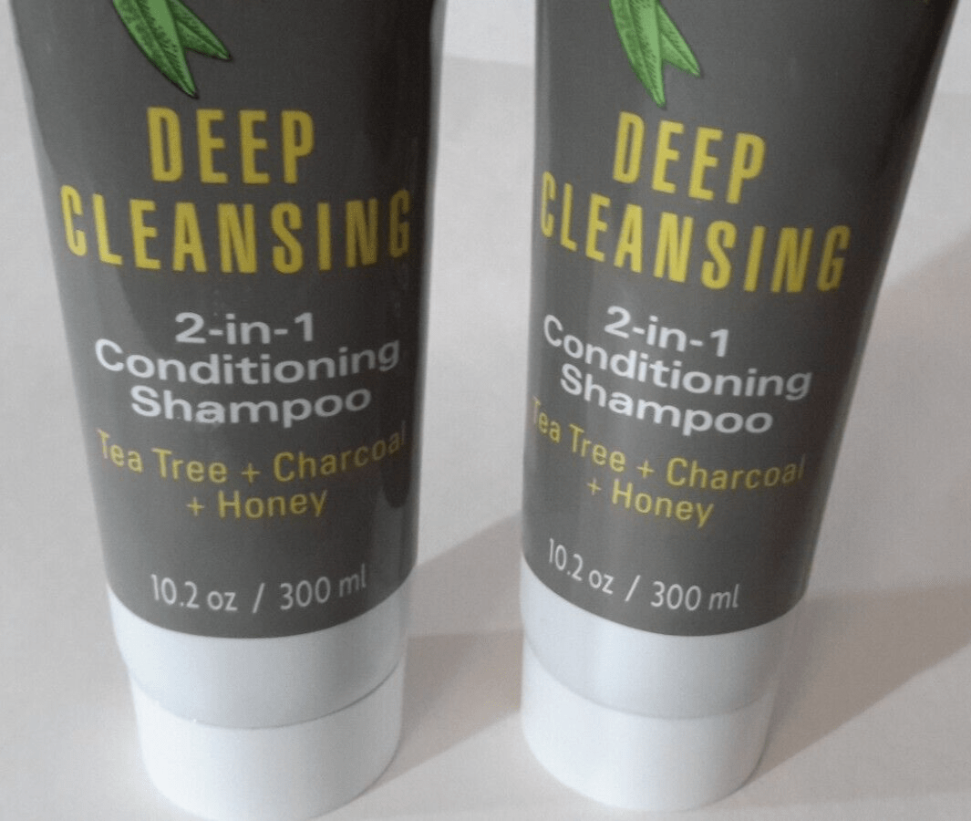 Bolero Health & Beauty:Hair Care & Styling:Shampoos & Conditioners Deep Cleansing 2-in-1 Conditioning Shampoo Tea Tree + Charcoal + Honey 10.20 oz