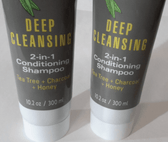 Bolero Health & Beauty:Hair Care & Styling:Shampoos & Conditioners Deep Cleansing 2-in-1 Conditioning Shampoo Tea Tree + Charcoal + Honey 10.20 oz