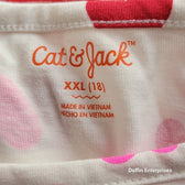 Cat & Jack Clothing, Shoes & Accessories:Kids:Girls:Girls' Clothing (Sizes 4 & Up):Dresses Cat & Jack Girl's Size XXL (18) Long Sleeve Multi Heart Dress with Pockets ~ NWT