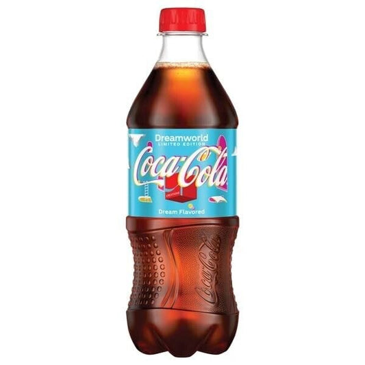 Coca-Cola Collectibles:Advertising:Soda:Coca-Cola:Cans Coca-Cola Dreamworld ~ Limited Edition Dream Flavored ~ 20 fl oz Bottle • Exotic