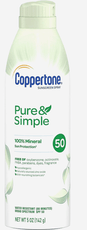 Coppertone Health & Beauty:Sun Protection & Tanning:Sunscreen Coppertone Pure and Simple 100% Mineral Sun Protection SPF 50 - 5 oz ~ New ~